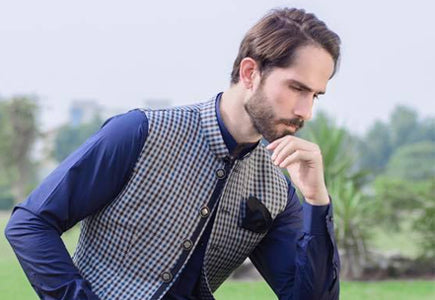 Complete your eastern look with Rici Melion Waistcoat collection
