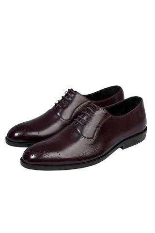 Artyom Leather Shoes-Brown