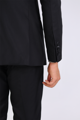 Inizio Two Piece Suit-BLK