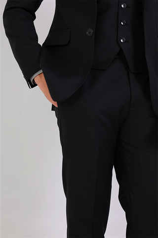 Thalor Three Piece Suit Blk
