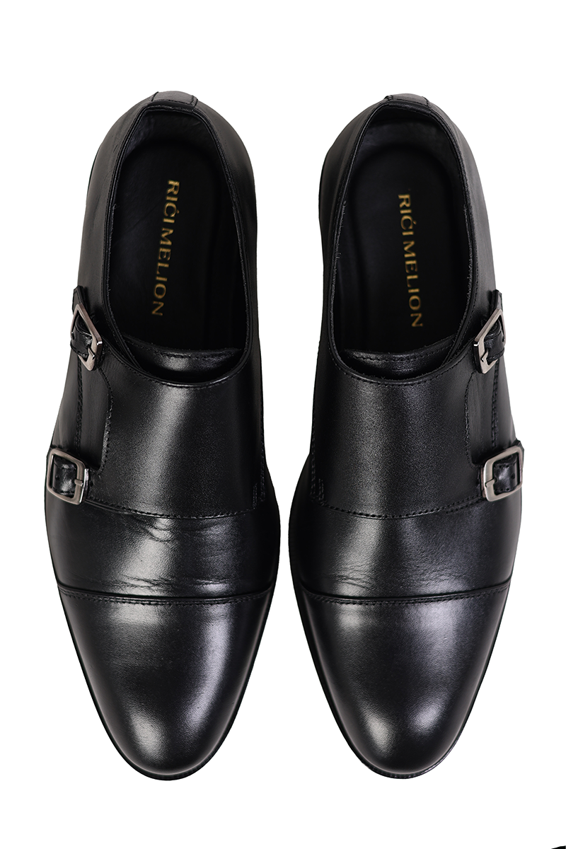 Chinyelu Leather Shoes-BLK