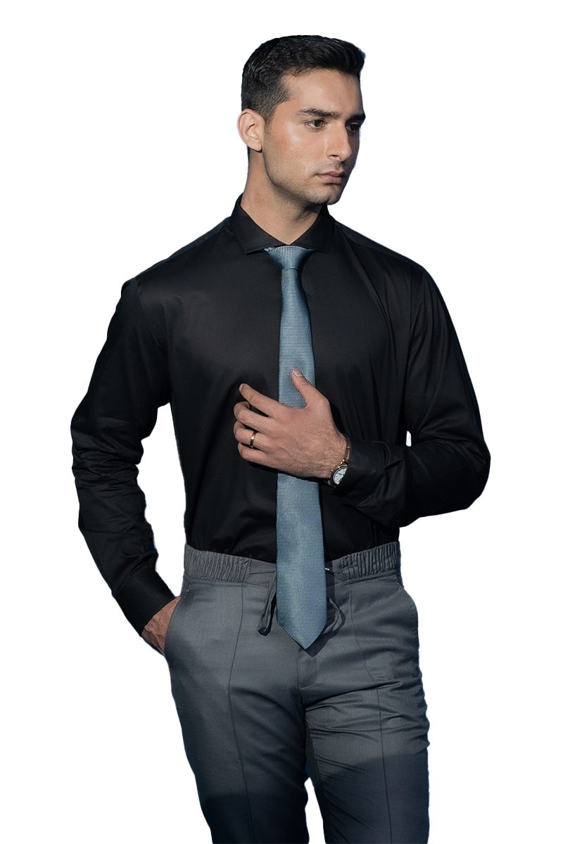 Sartoriadoro Formal Shirt-Black