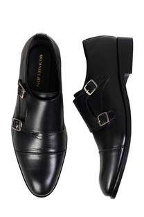 Chinyelu Leather Shoes-BLK