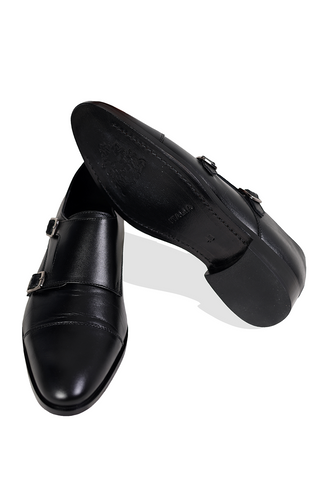 Chinyelu Leather Shoes-BLK