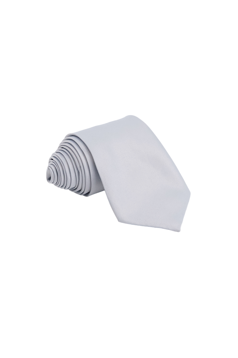 Tifone Tie &amp; Pocket Square-GRY