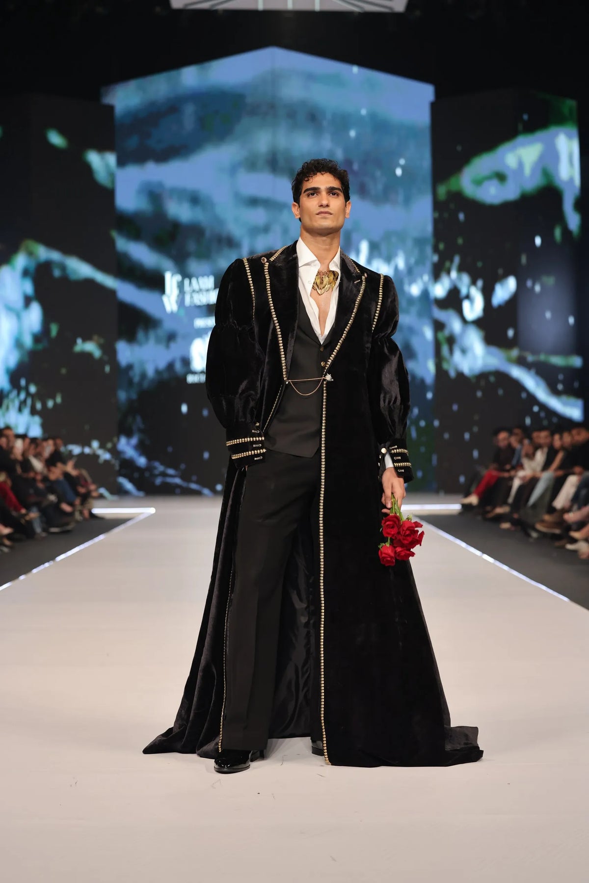 Marcaline Three Piece Suit-BLK