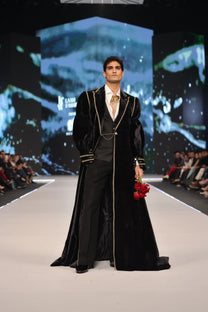 Marcaline Three Piece Suit-BLK