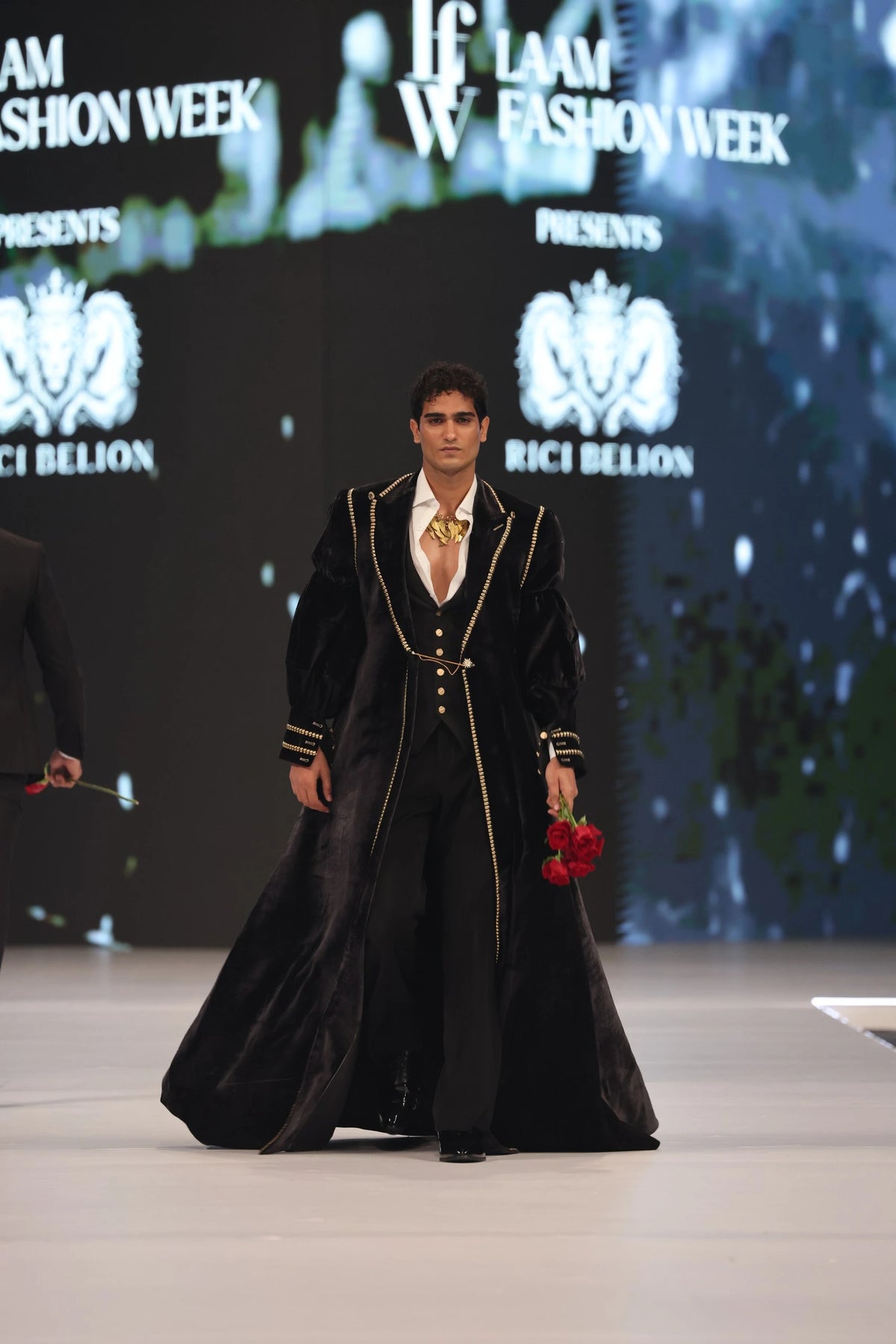 Marcaline Three Piece Suit-BLK