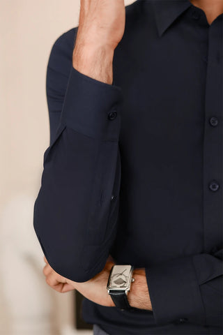 Resplandor Formal Shirt-Black