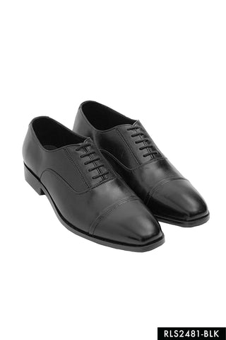 Stilettaliano Leather Shoes-BLK