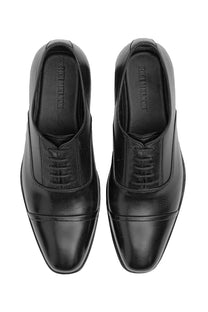 Stilettaliano Leather Shoes-BLK