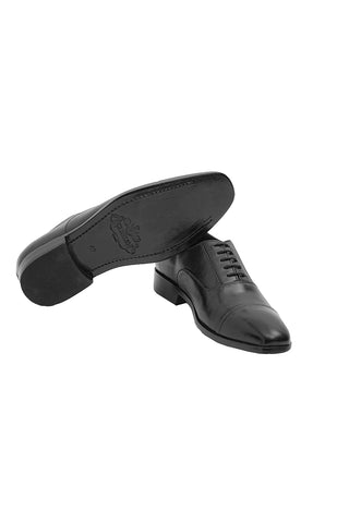 Stilettaliano Leather Shoes-BLK