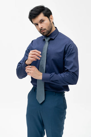 Tamerumo Formal Shirt-NVY