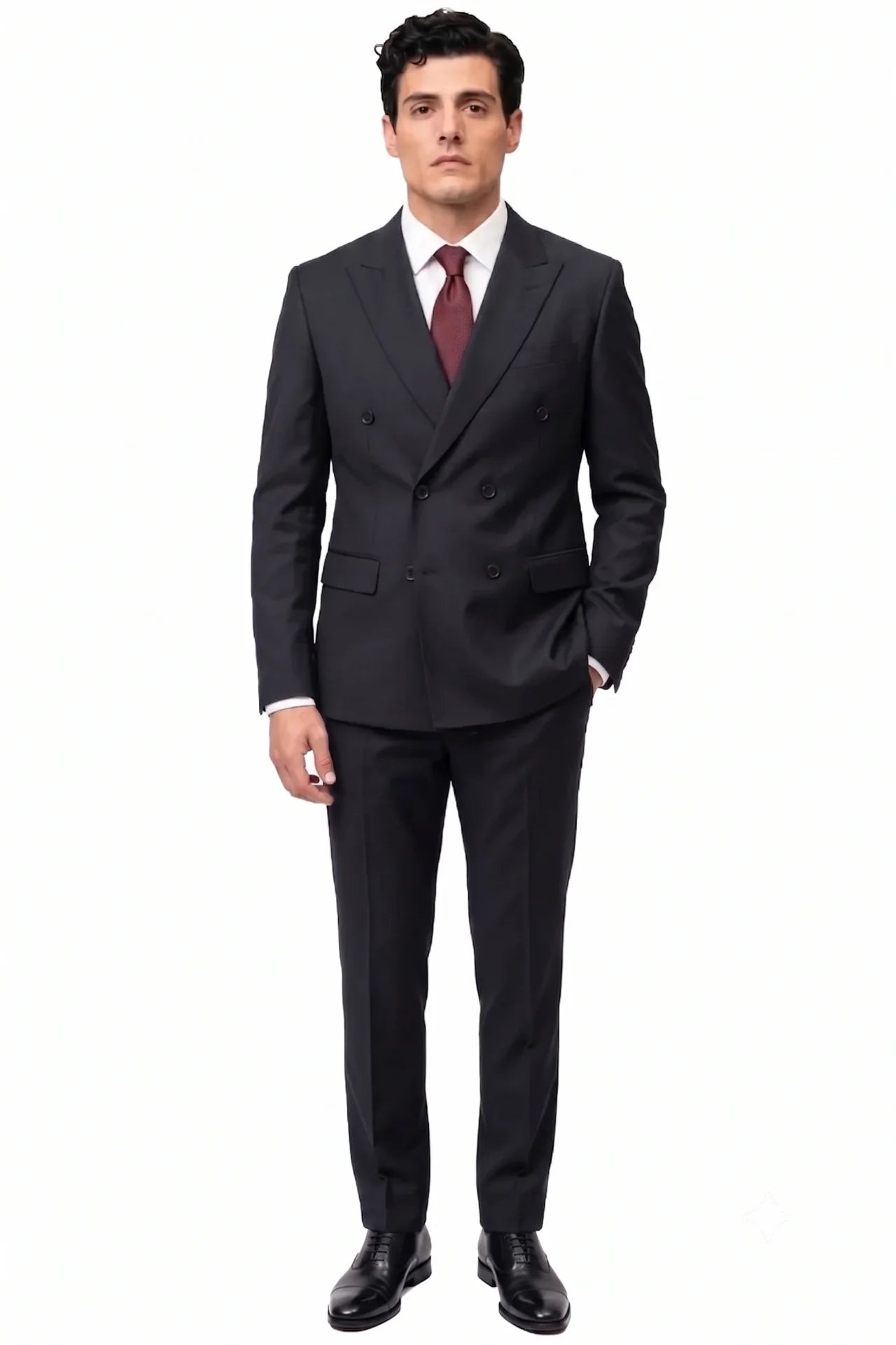 Divinita Two Piece Suit-BLK