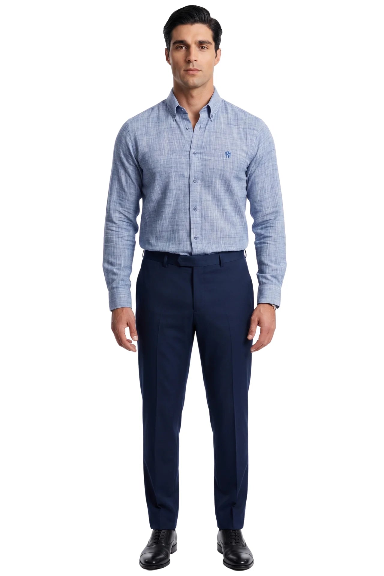Beckett Formal Shirt-BLU