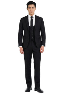 Thalor Three Piece Suit Blk