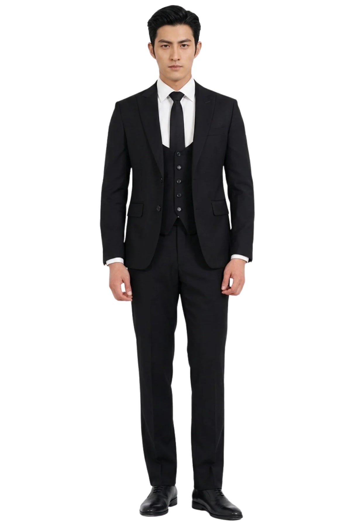 Thalor Three Piece Suit Blk