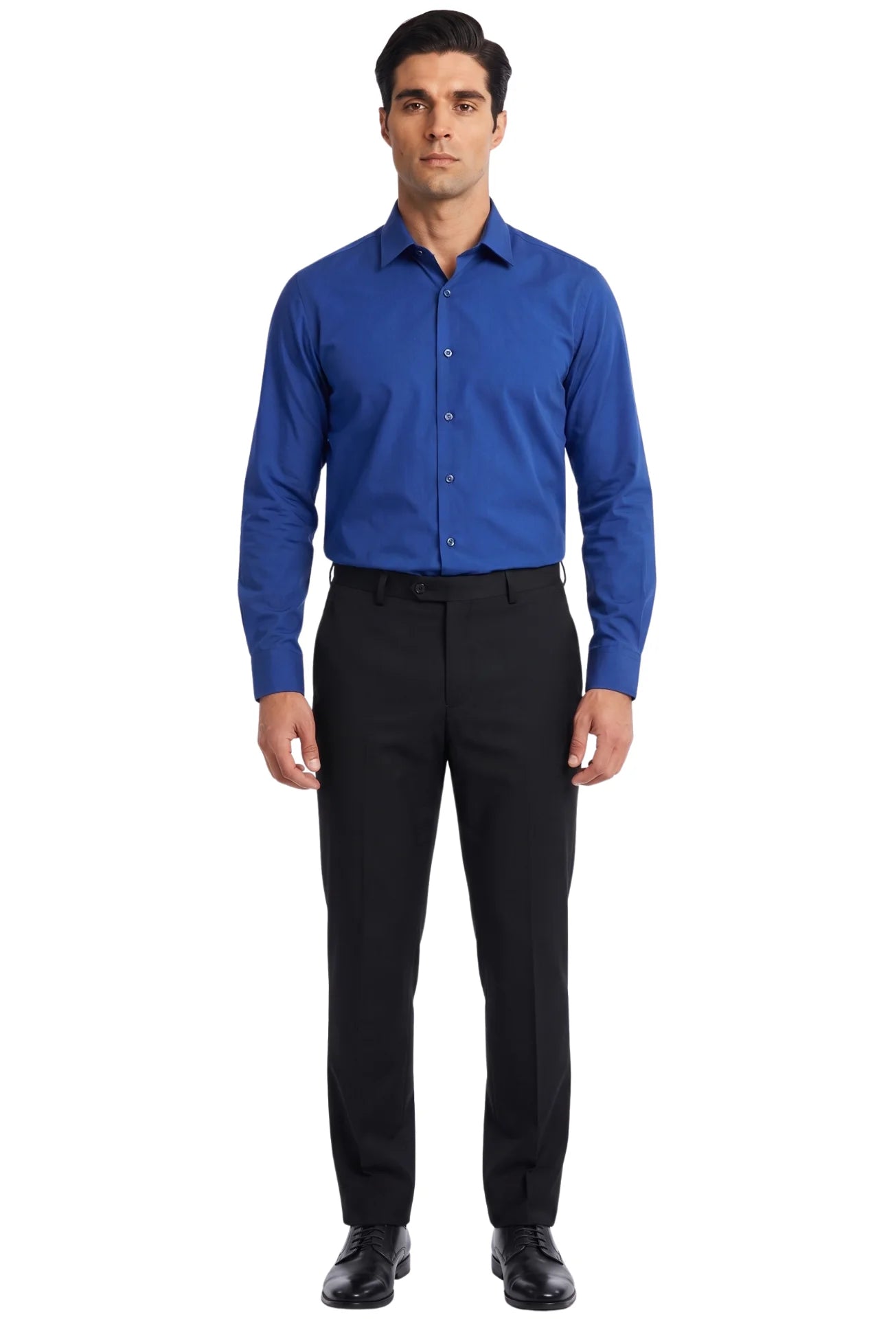 Wilkin Formal Shirt Blue Texture