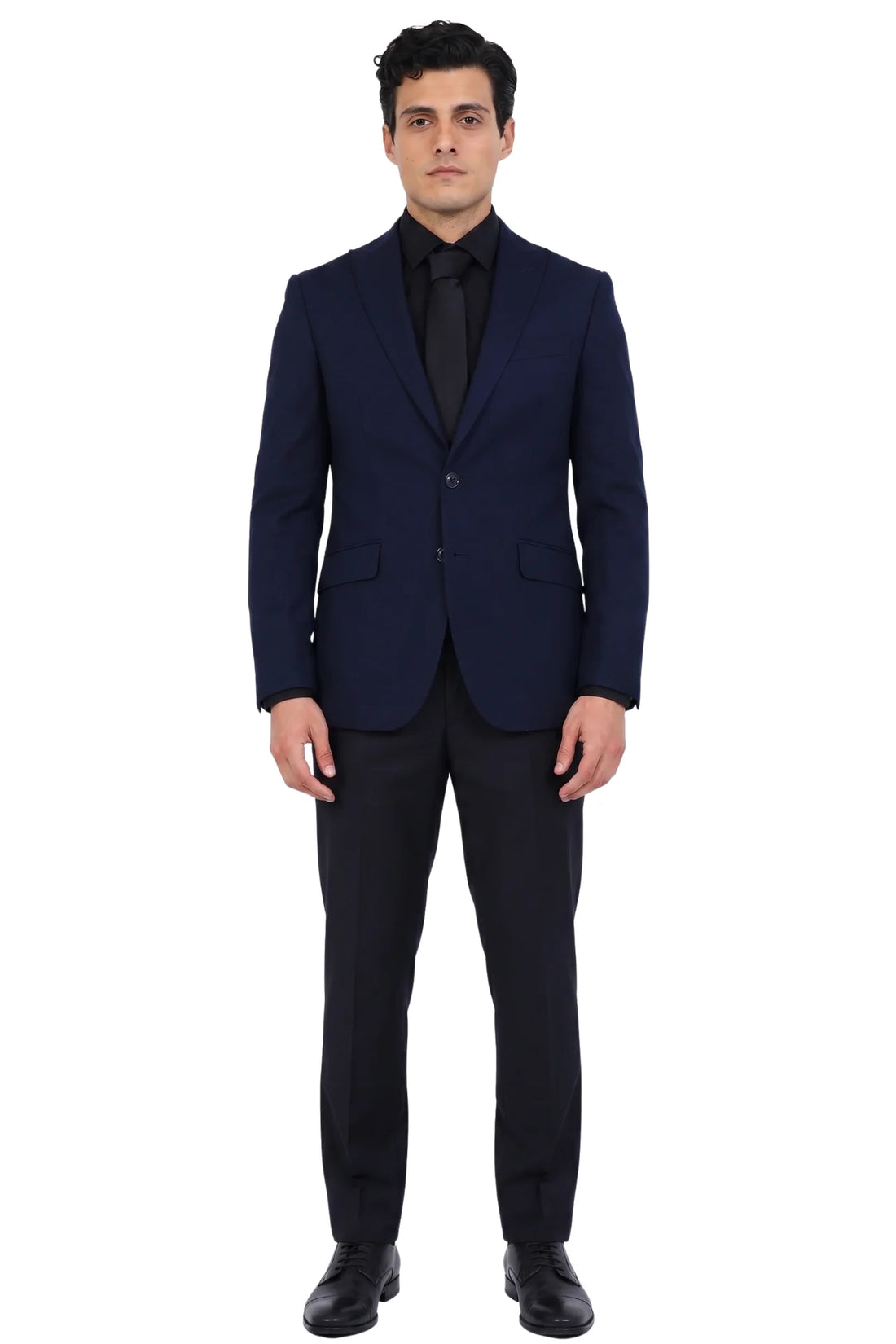 Warren Blazer-Mid Blue