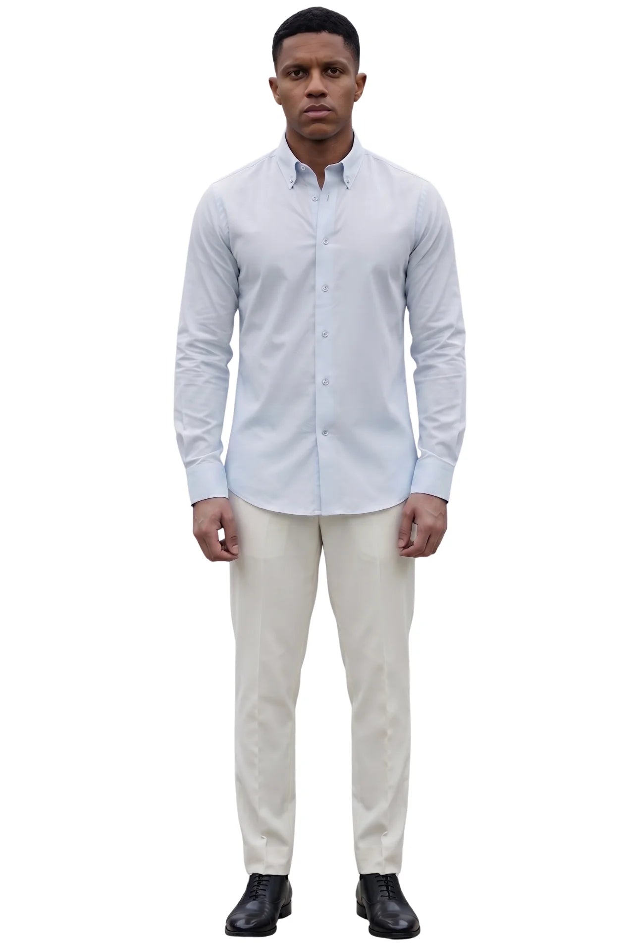 OZOLS Formal shirt Sky blue
