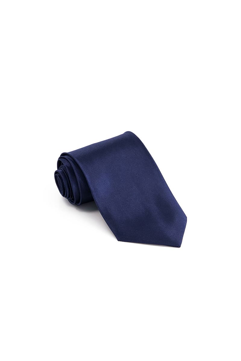 Avvento Tie &amp; Pocket Sqaure-BLU