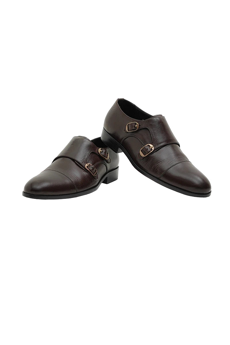 Casanova Leather Shoes-BRN