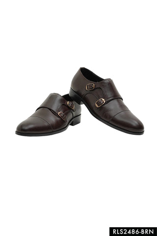 Casanova Leather Shoes-BRN