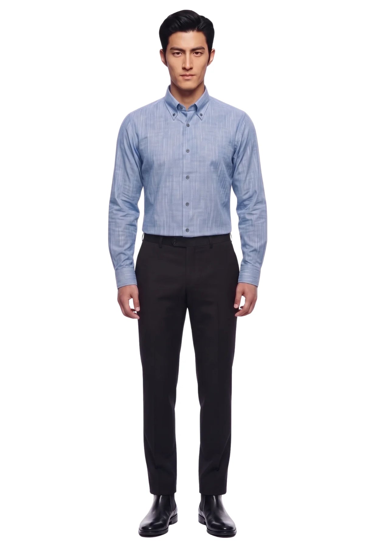 Mamoru Linen Shirt-SBL