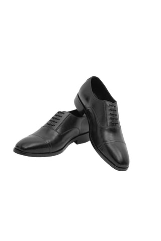 Stilettaliano Leather Shoes-BLK