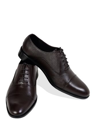 Kellan Leather Shoes-BRN