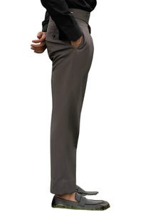 Yavuz Formal Trouser Charcoal Grey