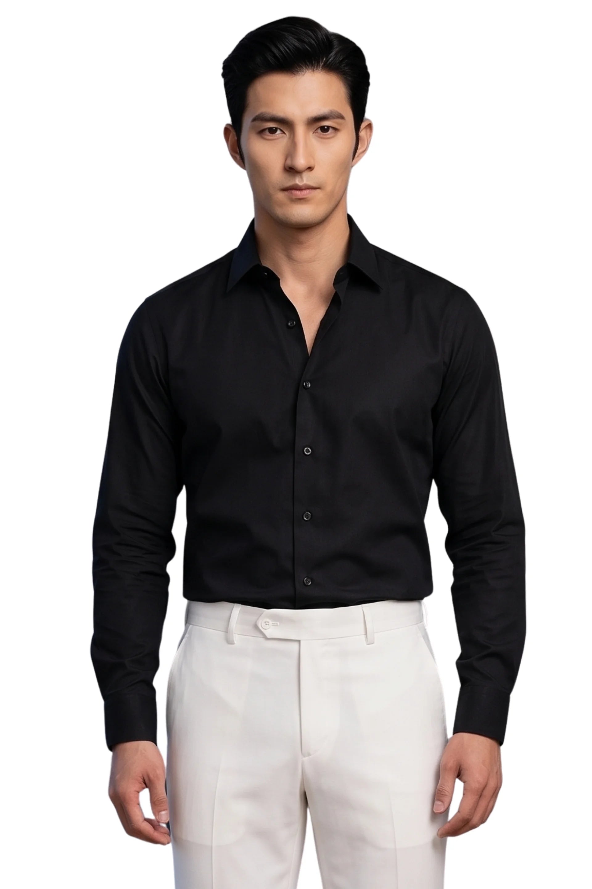 Olesen Formal shirt Black