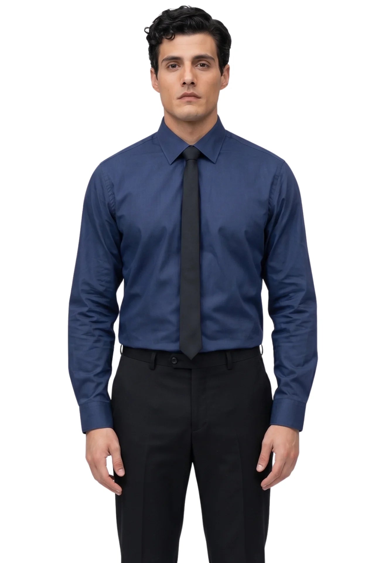 Rinascimento Formal Shirt-NVY