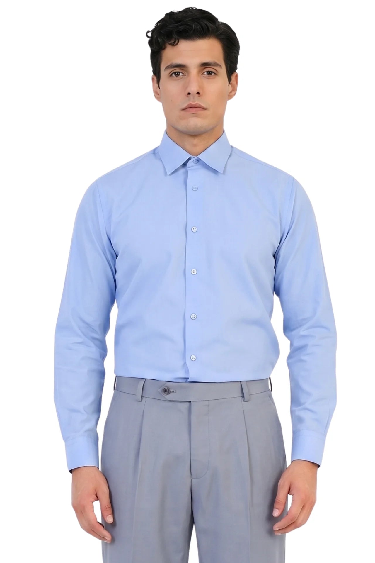 Leoric Formal Shirt sky blue