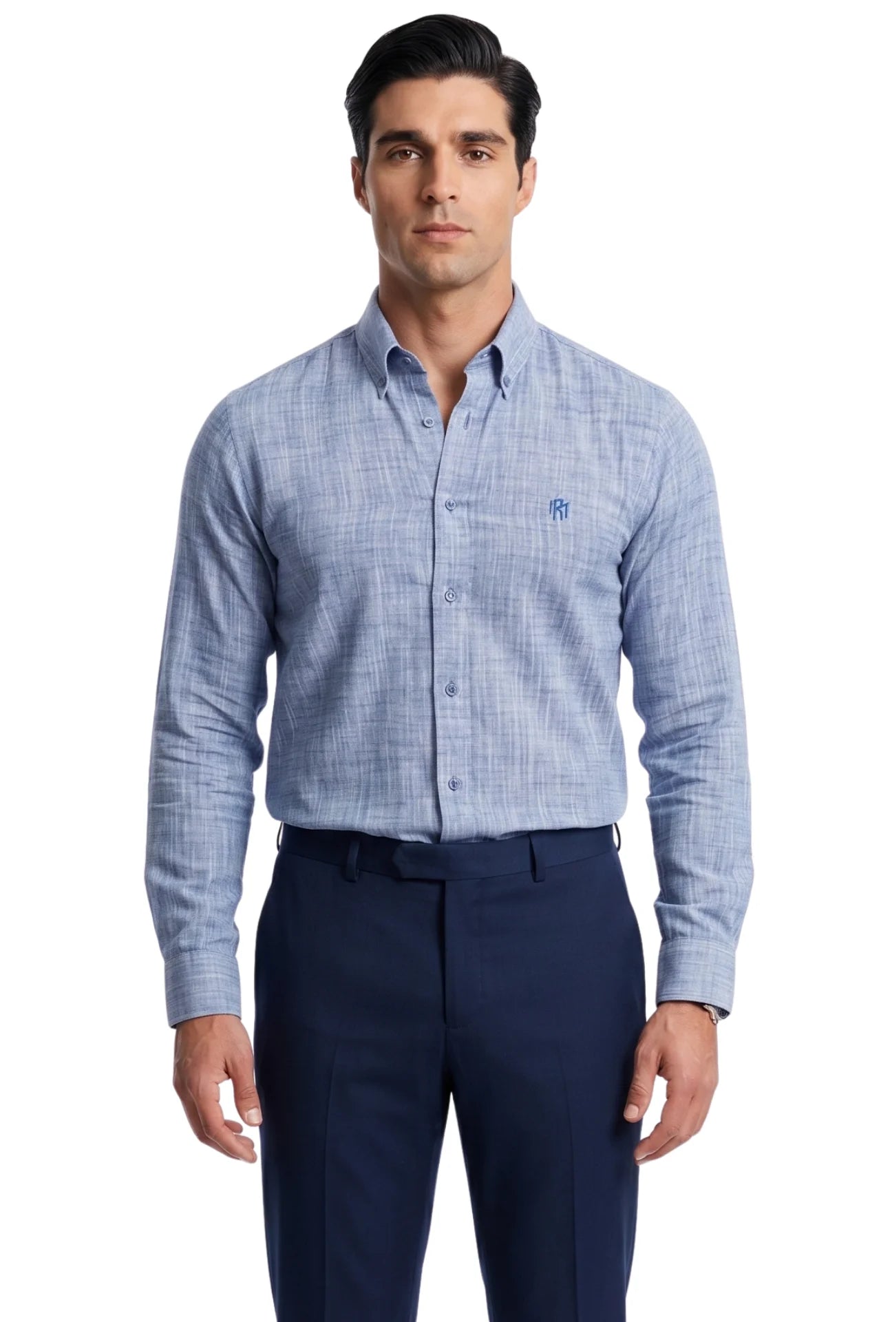 Beckett Formal Shirt-BLU