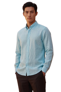 Mamoru Linen Shirt-CBL
