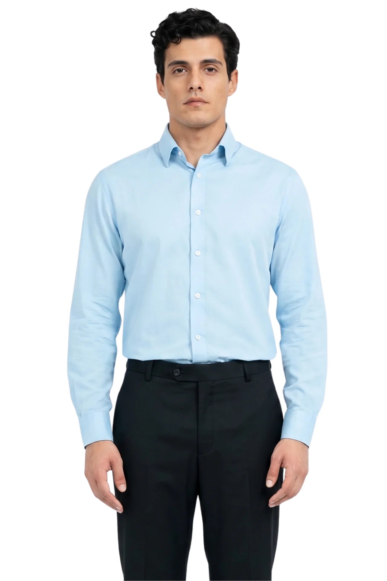 Hariric Formal Shirt sky blue