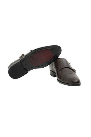 Casanova Leather Shoes-BRN