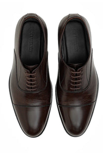 Stilettaliano Leather Shoes-BRN