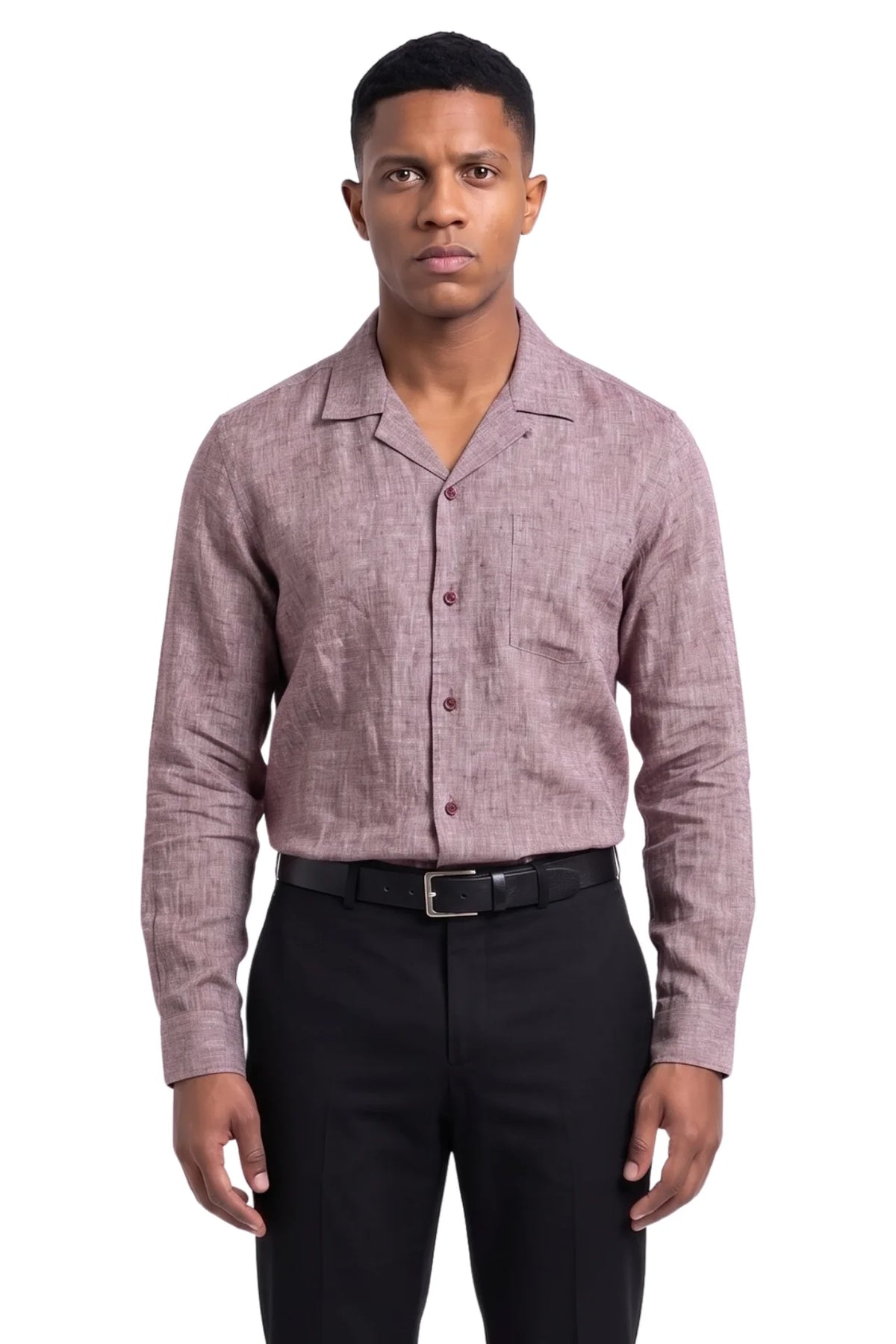 Mamoru Linen Shirt-BGN