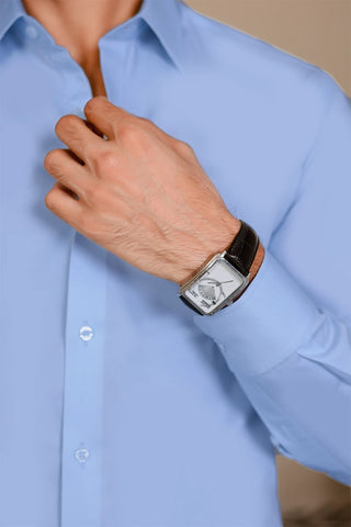 Resplandor Formal Shirt-Sky Blue