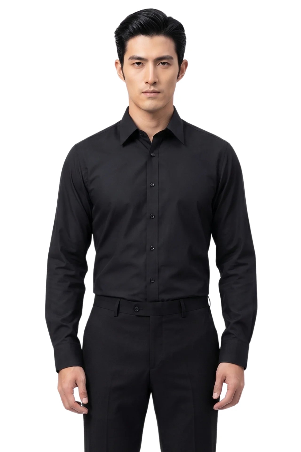 Patrizio Formal Shirt-BLK