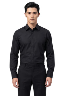Patrizio Formal Shirt-BLK