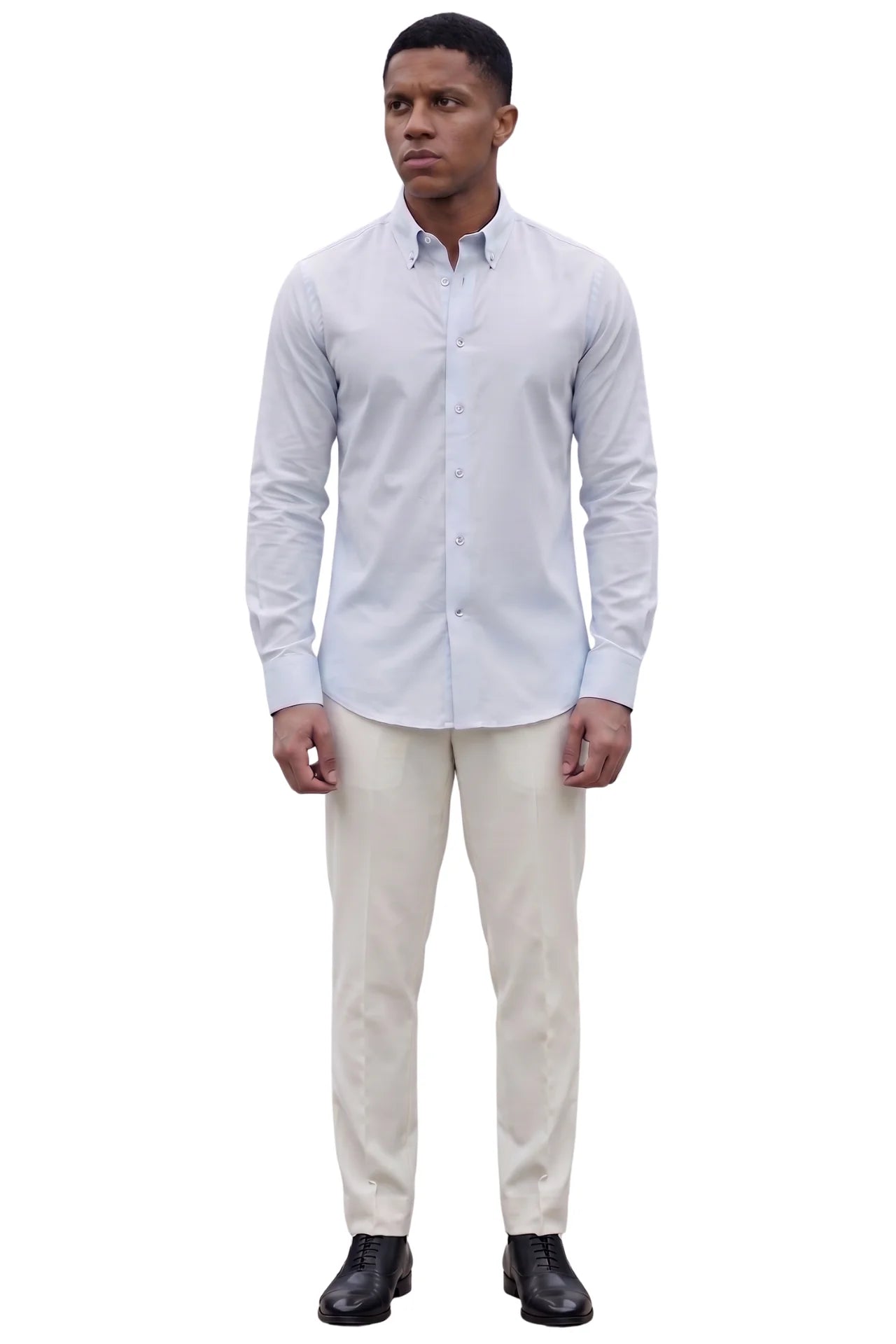 OZOLS Formal shirt Sky blue