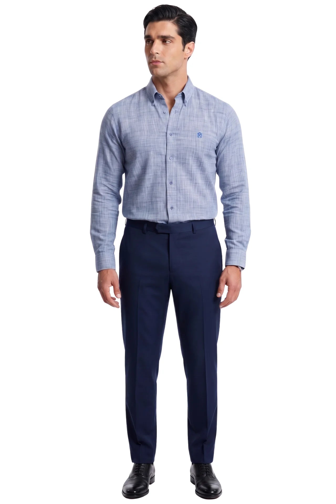 Beckett Formal Shirt-BLU