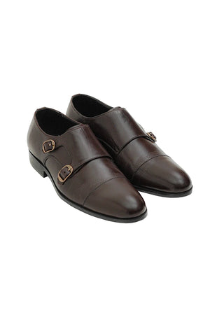 Casanova Leather Shoes-BRN