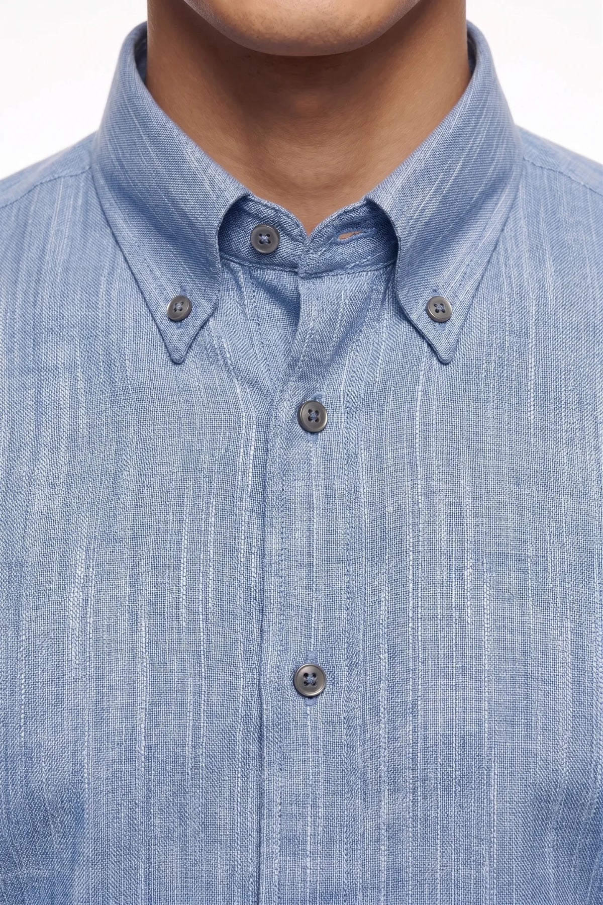 Mamoru Linen Shirt-SBL
