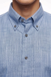 Mamoru Linen Shirt-SBL