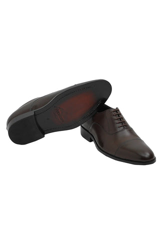 Stilettaliano Leather Shoes-BRN