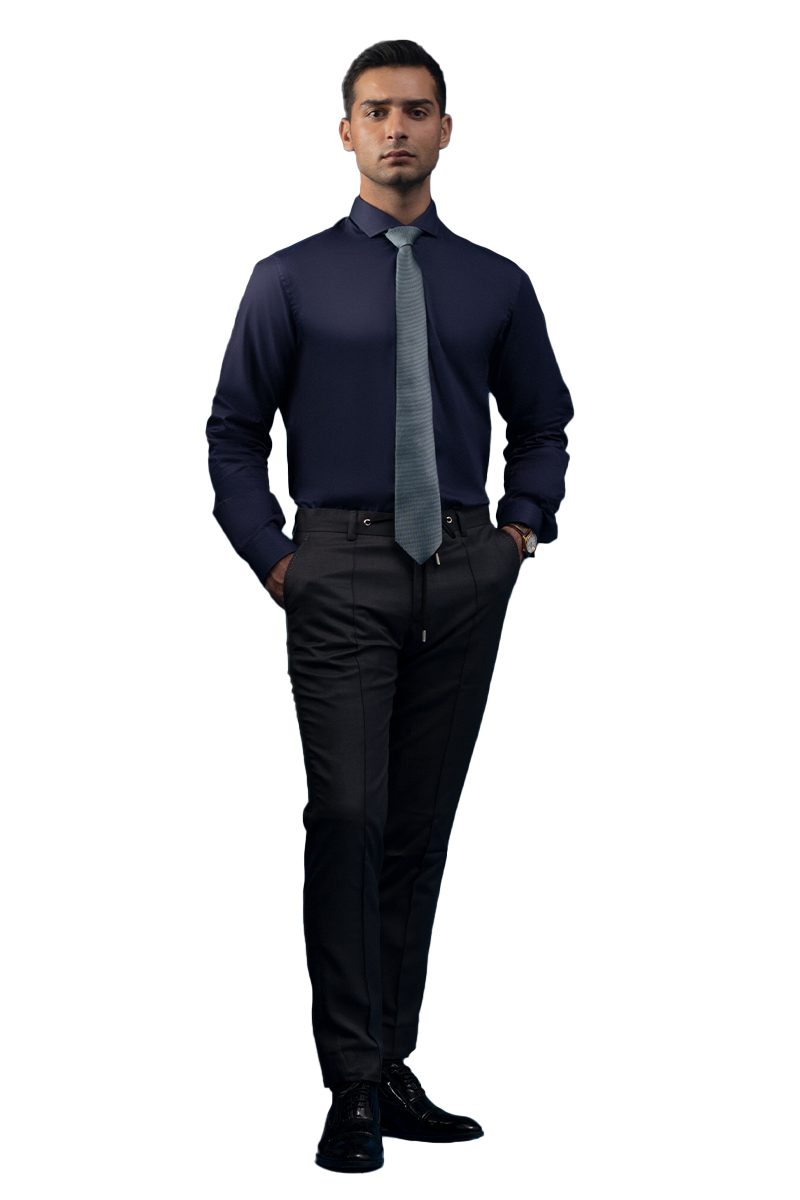 Sartoriadoro Formal Shirt-Navy